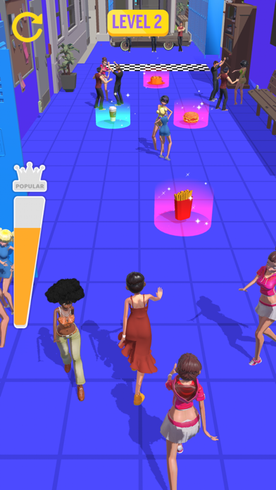Popular Girls High - Life Game Screenshot