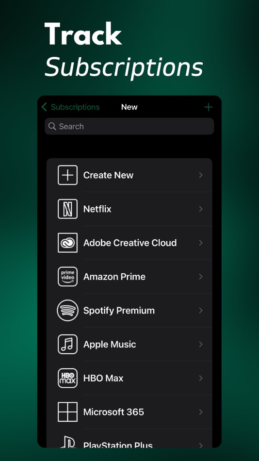 #2. Subscription Manager - Tracker (iOS) 由: Arda Sen