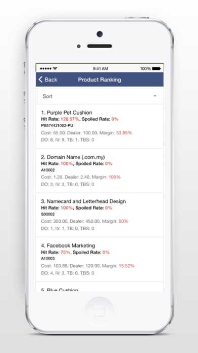 ConSales Screenshot