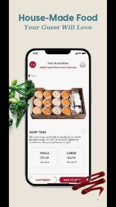 Café Zupas Catering Screenshot