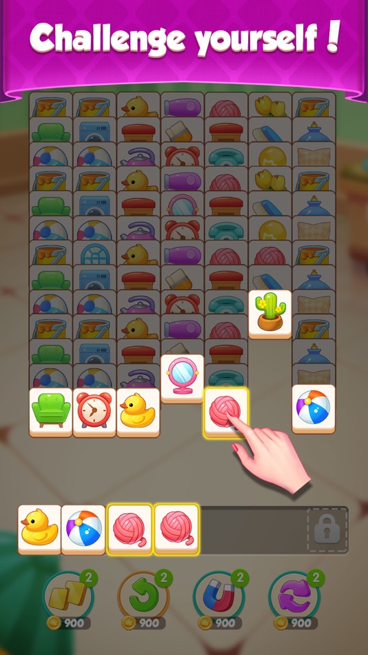 #3. Trouble Match-3 tiles (iOS) 由: HK FOREVER9 TECHNOLOGY CO., LIMITED