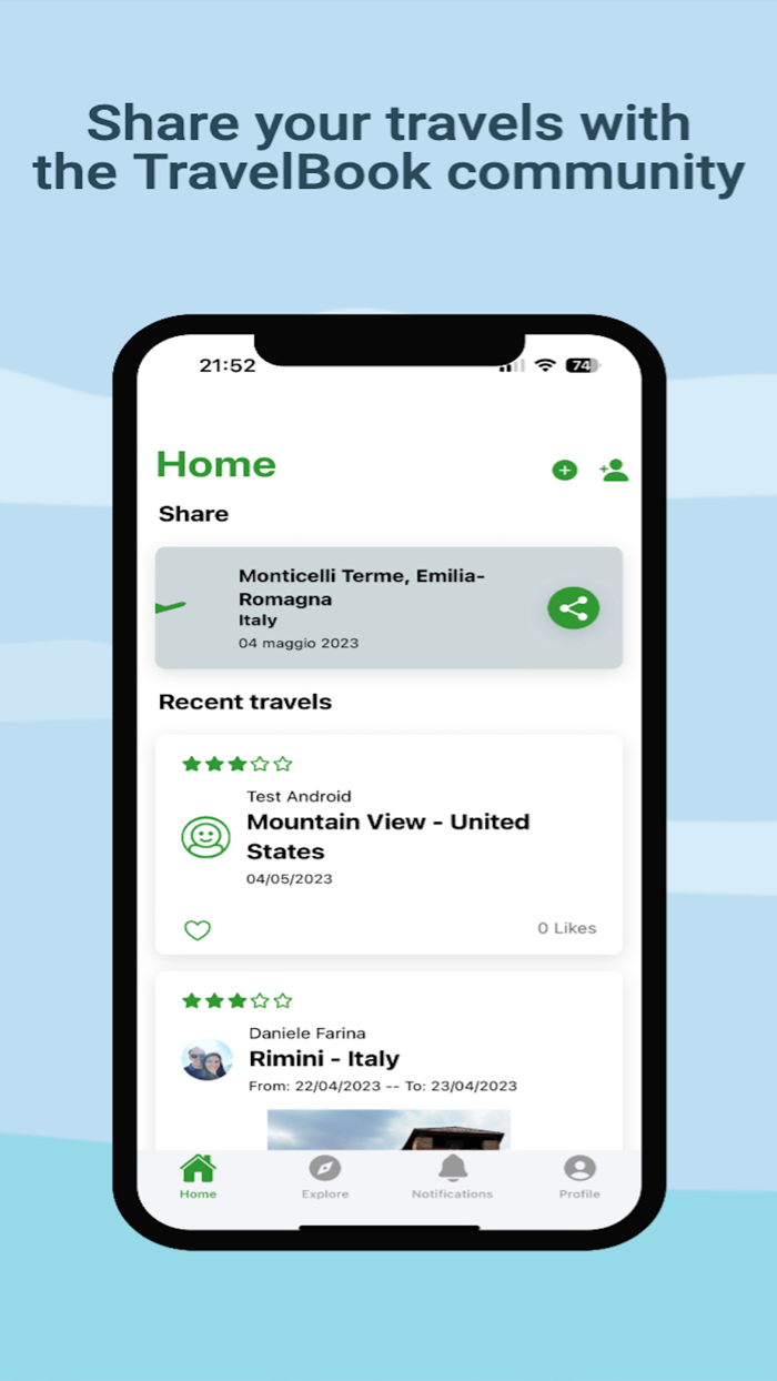 TravelBook Explore the World