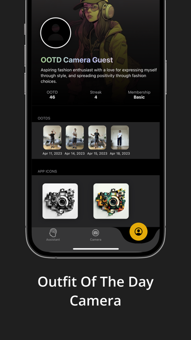 OOTD Lens Screenshot