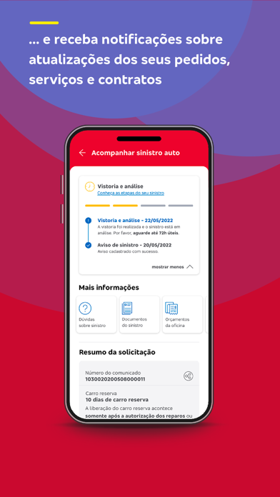 Bradesco Seguros Screenshot