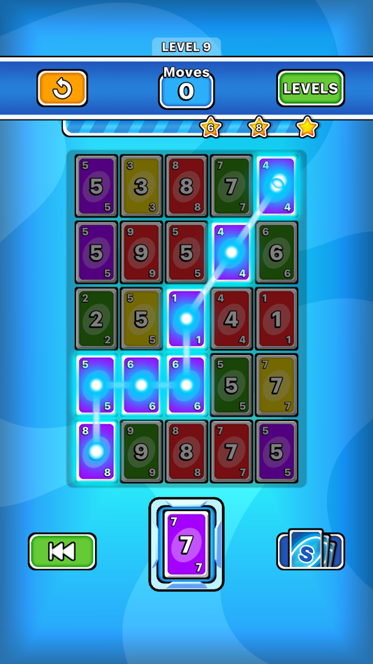 #2. Stackerino: Card Game (iOS) Podle: Ristretto Studios