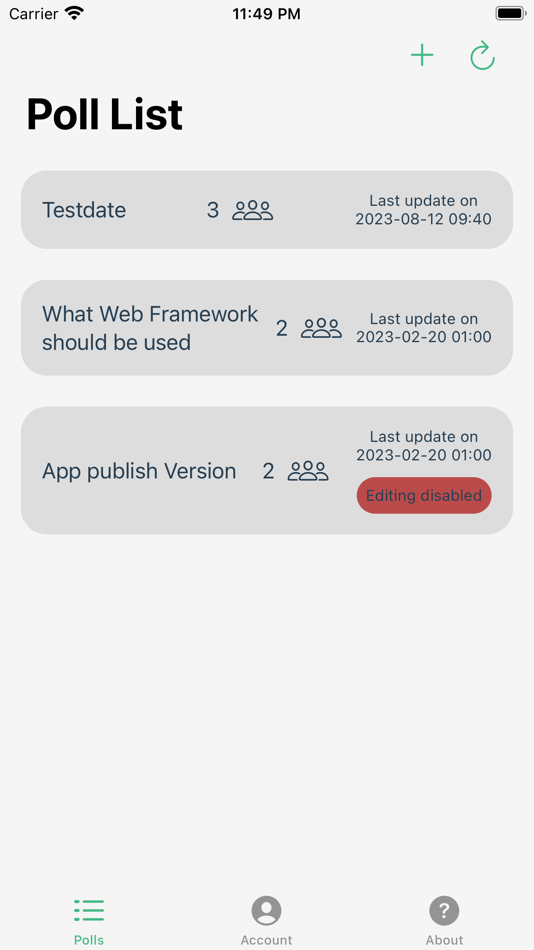 #2. Expoll (iOS) By: Tom Arlt