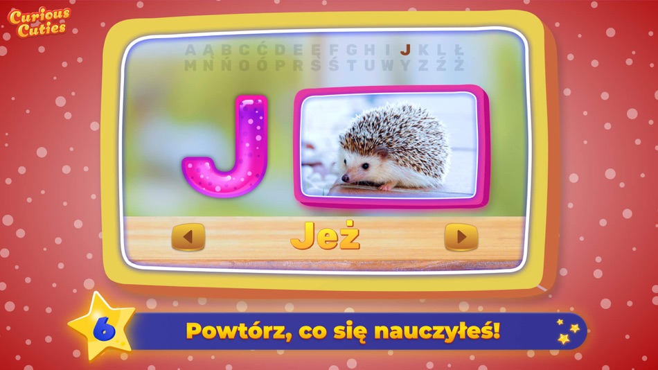 #7. Polish Alphabet with Bunny ABC (iOS) Bởi: Dmytro Yermolaiev