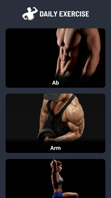 Daily Exercise - Home Trainer Screenshot