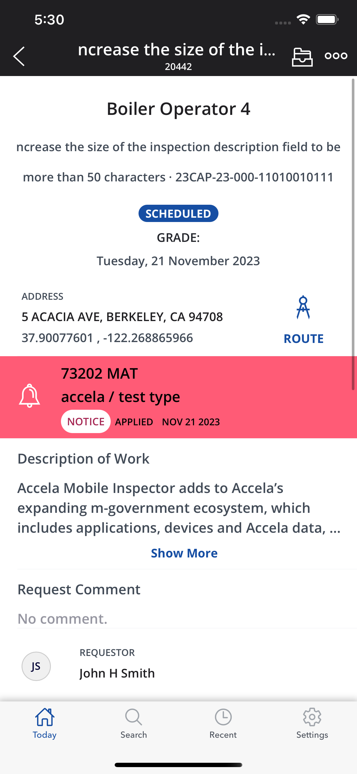 Accela Mobile
