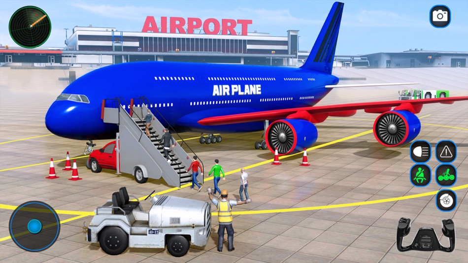 #1. Airplane Pilot : Jet Simulator (iOS) 由: Naveed Afzal