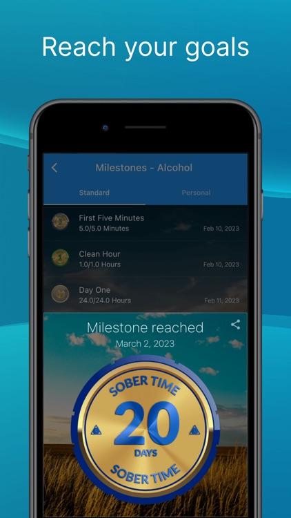 Sober Time - Sobriety Counter screenshot-3