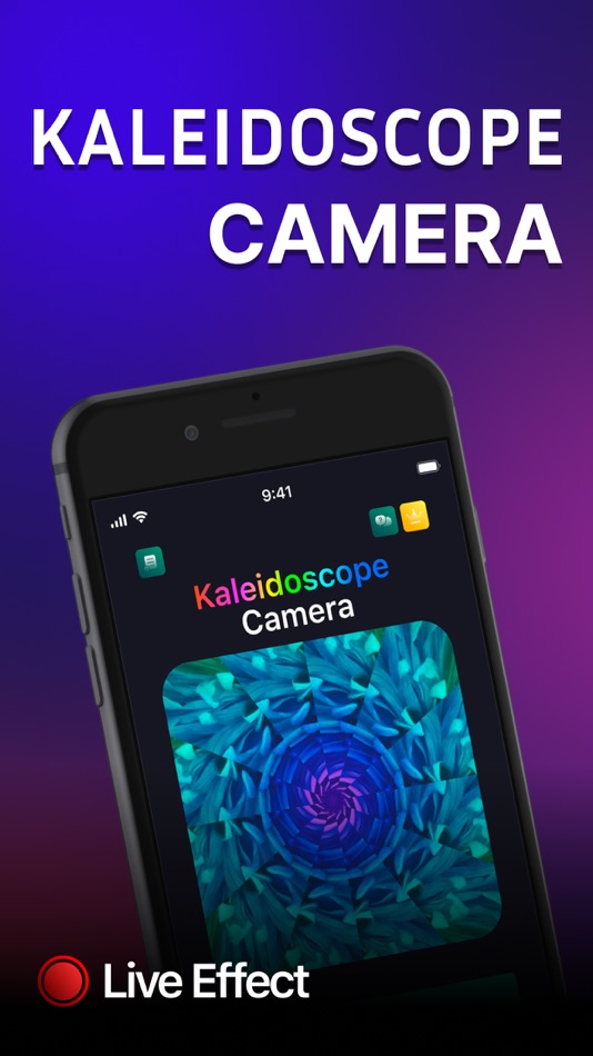 #1. Kaleidoscope: Live Effect (iOS) 由: Tolganai Askarova