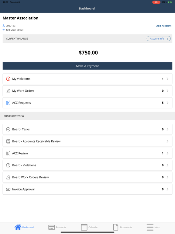 Screenshot #5 pour Choice CAM Homeowner Board App