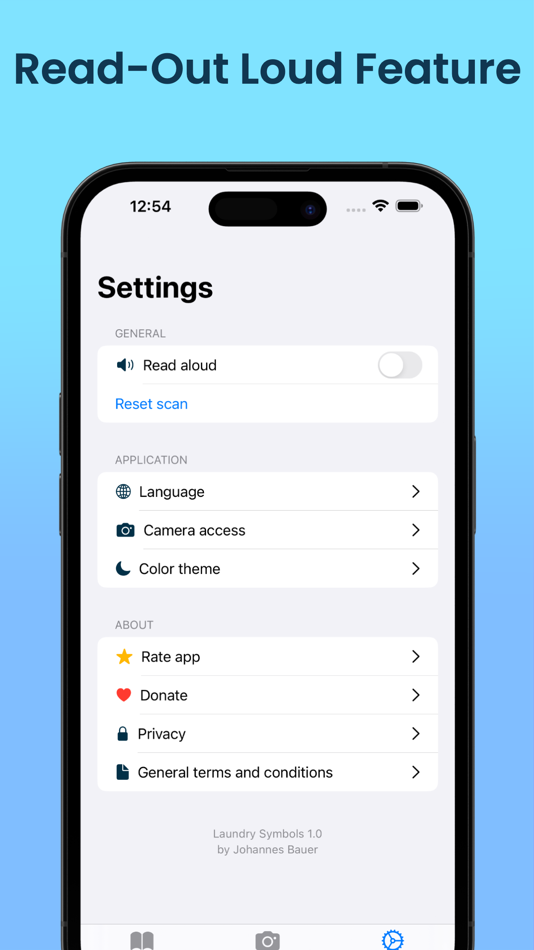 #4. Laundry Symbols: AI Scanner (macOS) 由: Johannes Bauer