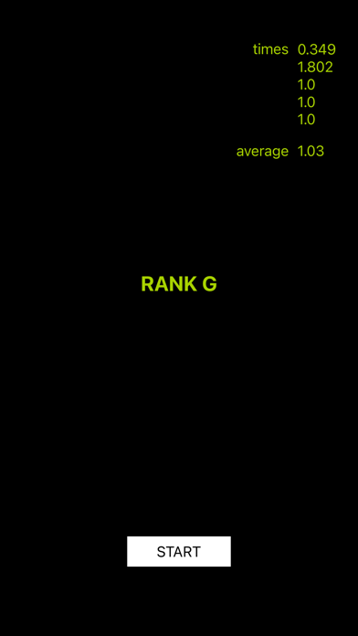 Reaction Time Test - RTT Screenshot