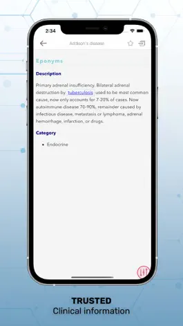 Game screenshot Medical Eponyms Dictionary hack