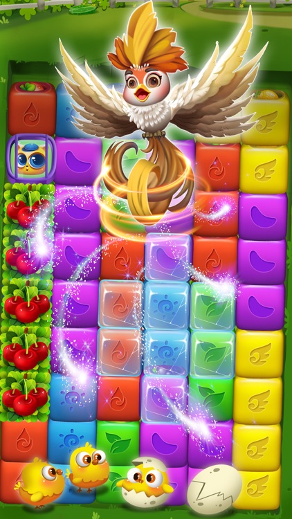 Fruit Funny Blocks: farm cubes