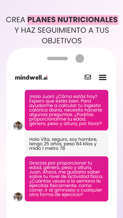 Mindwell: Self-Care AI-Coach Screenshot