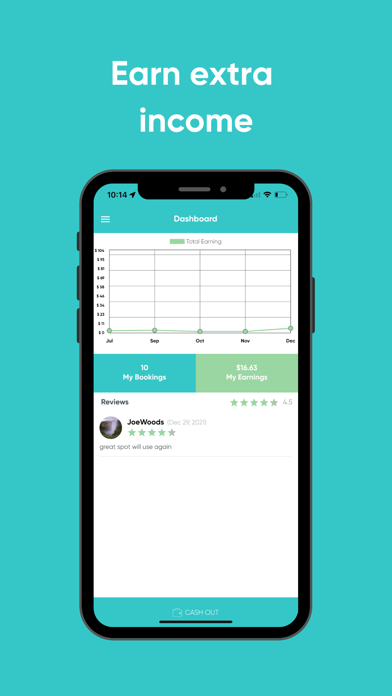 Rent2Park - Parking App Screenshot