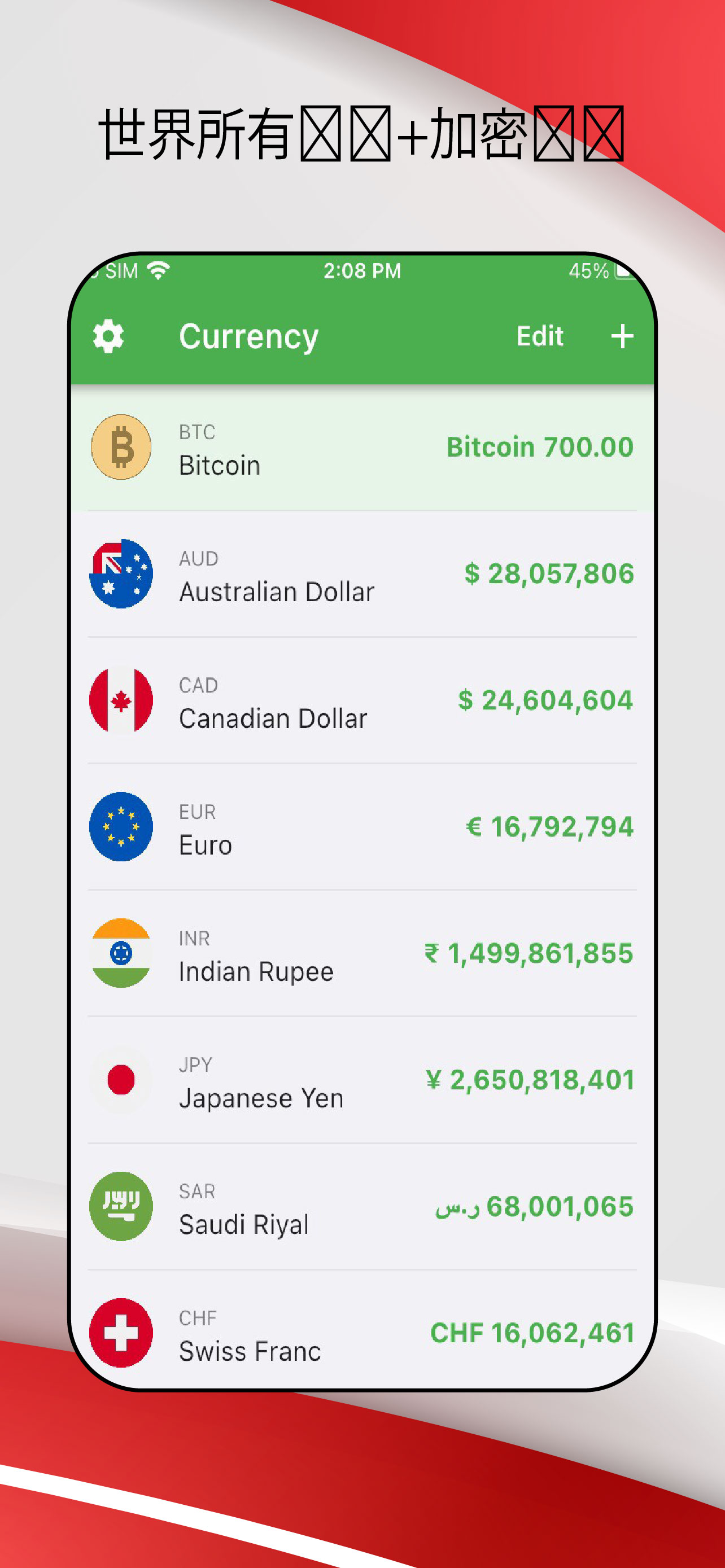 貨幣 - 貨幣轉換器