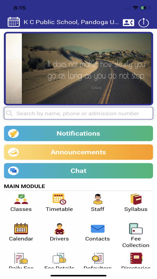 #2. K C Public School Pandoga (iOS) Bởi: Radical Point LLP