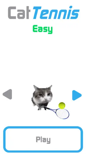 Cat Tennis - Meme Game screenshot 1