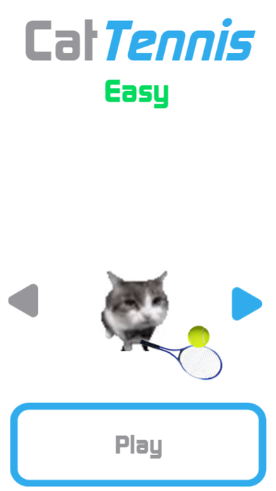 Screenshot #1 pour Cat Tennis - Meme Game