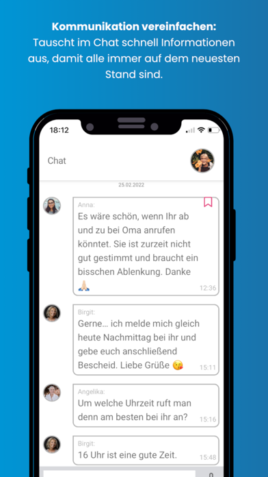 Ease - Gemeinsam pflegen Screenshot