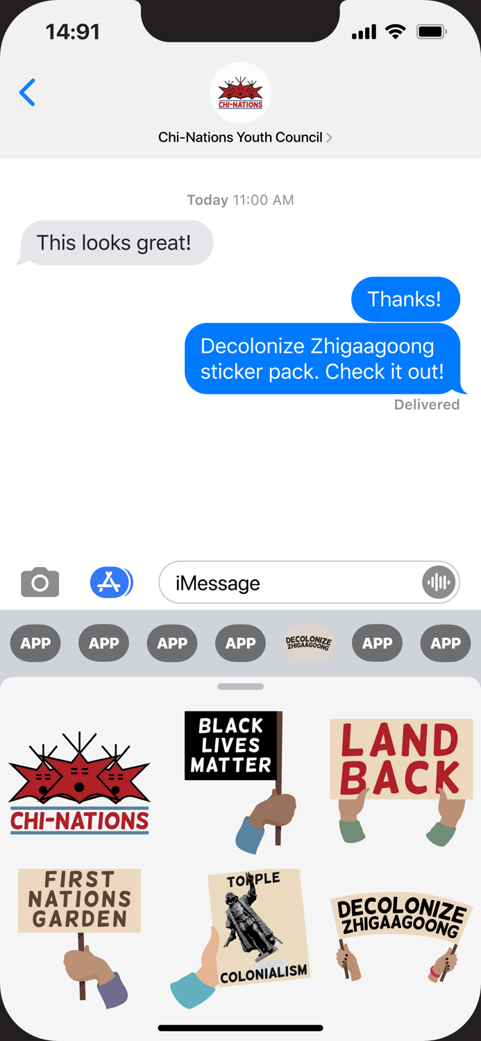 Decolonize Zhigaagoong