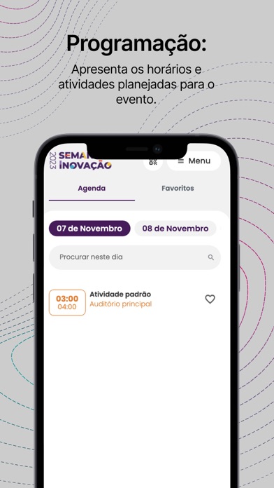 Semana de Inovação Screenshot