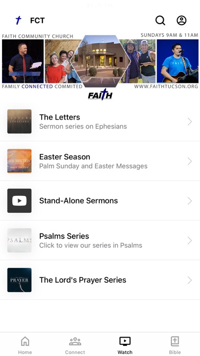 Faith Community Tucson Screenshot