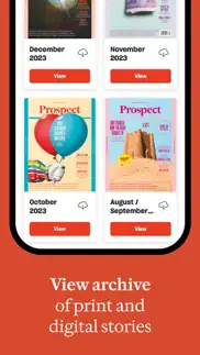 prospect magazine iphone screenshot 3