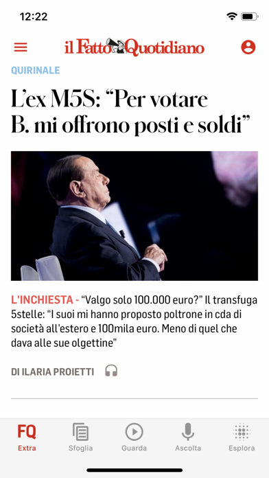 Screenshot #1 pour Il Fatto Quotidiano