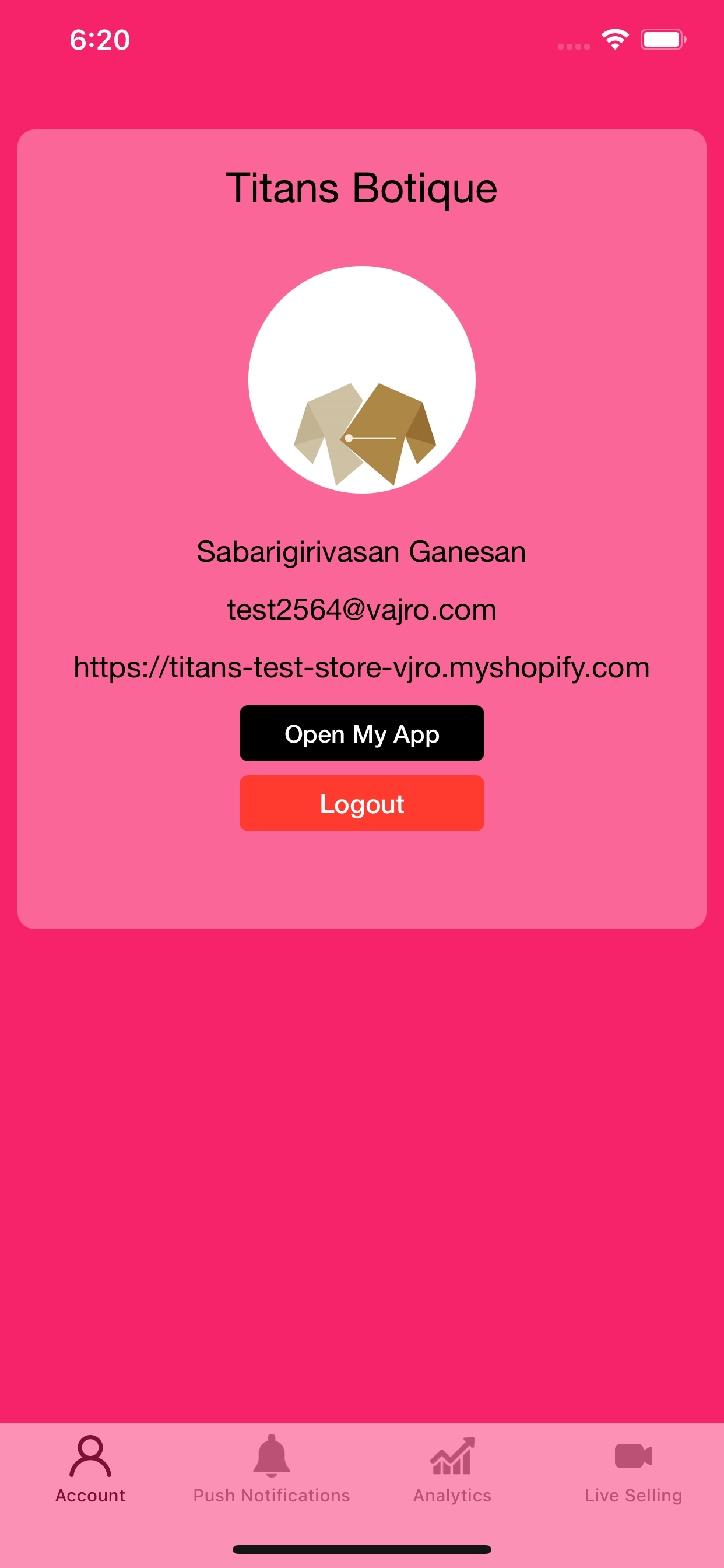 Vajro Admin App