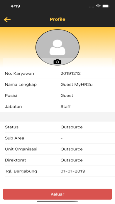 MyHR2u Indonesia Screenshot