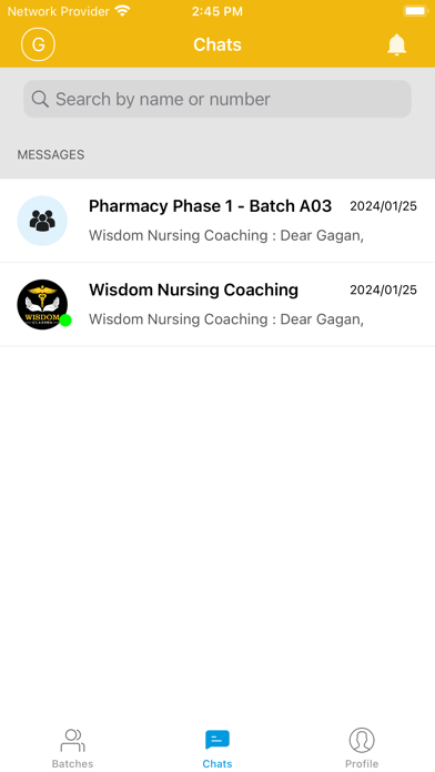 Wisdom Nursing Classes Screenshot