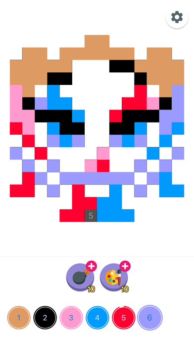 Pixel Coloring Games by Number Screenshot