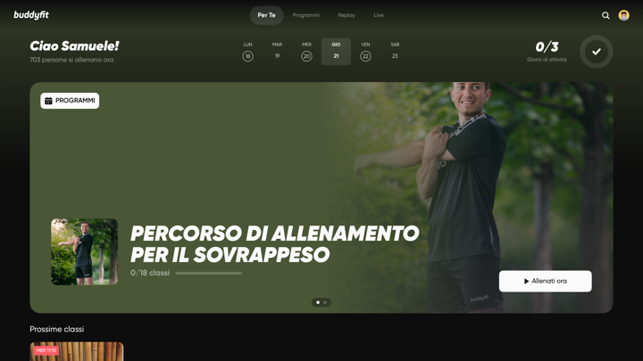 Screenshot #1 pour Buddyfit