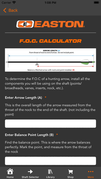 Easton Archery Screenshot