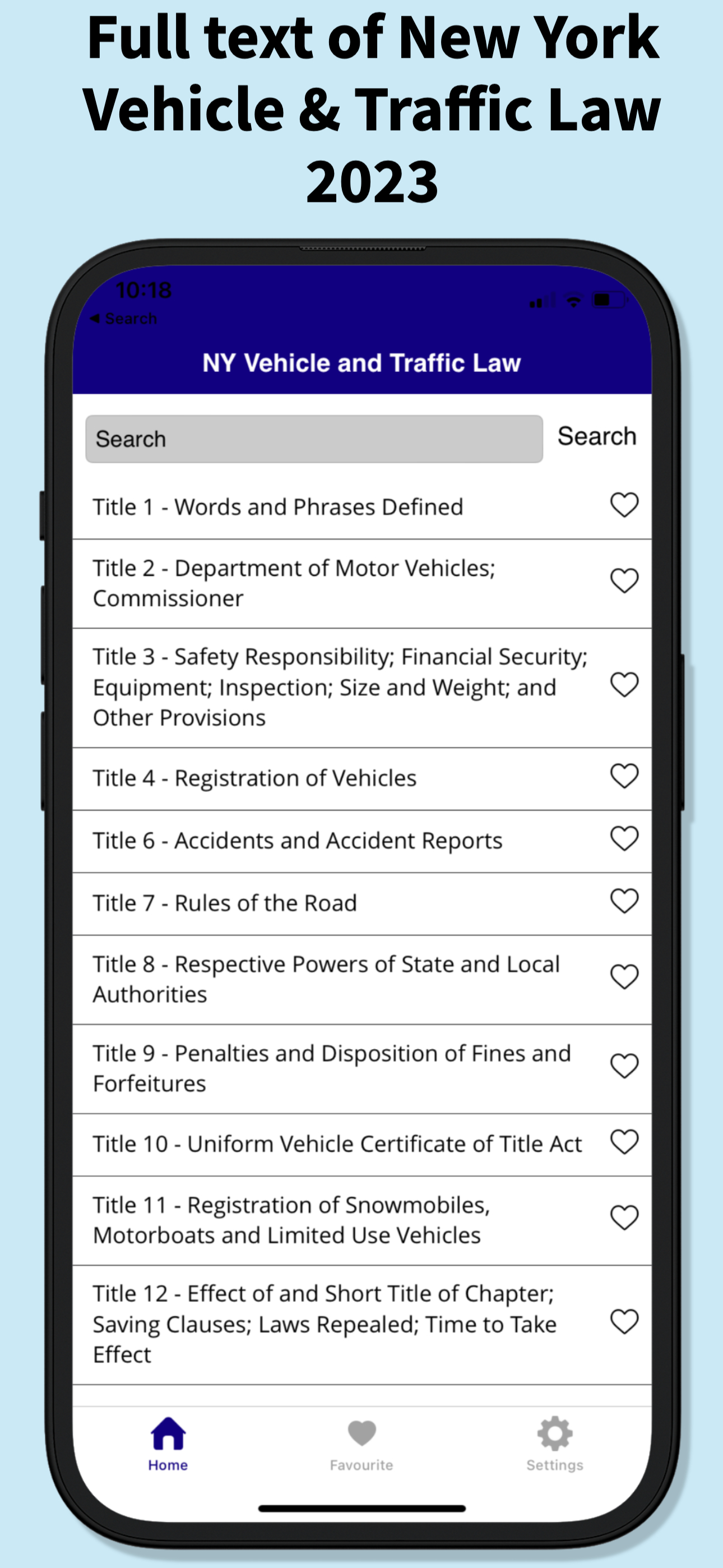 NY Vehicle & Traffic Law Pro