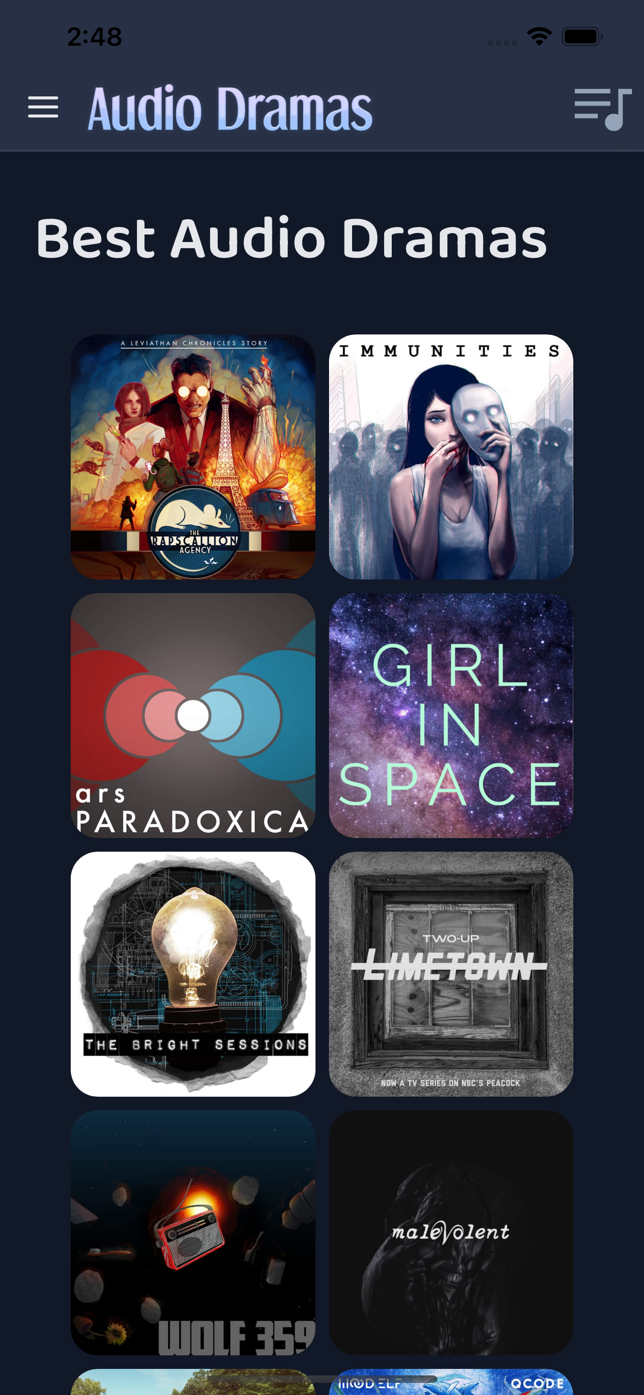 Audio Dramas