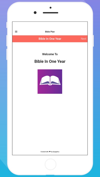 The Bible In One Year Screenshot