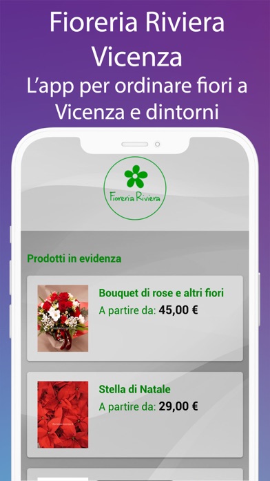 Fioreria Riviera Vicenza Screenshot