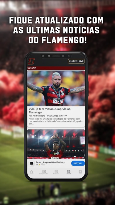 S1Live - Tudo sobre o Flamengo Screenshot