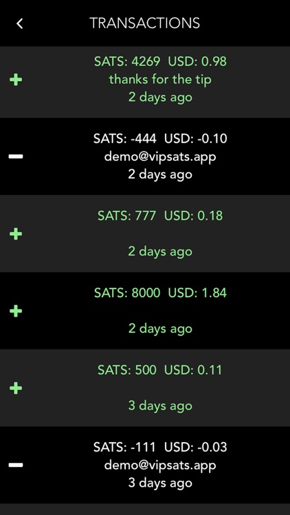 Satoshi Bitcoin Lightning screenshot-6