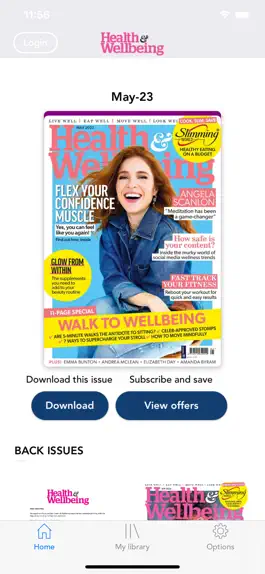 Game screenshot Health & Wellbeing Magazine mod apk