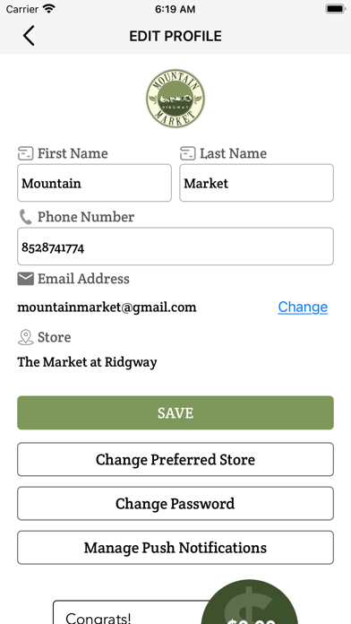 Mountain Market Screenshot