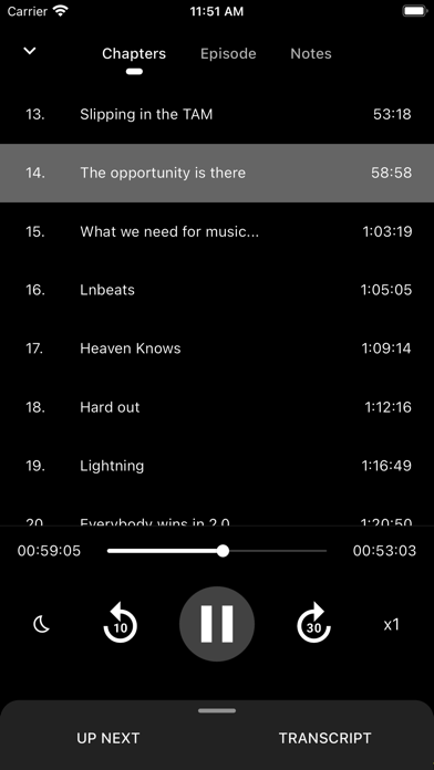 Anytime Podcast Player Screenshot