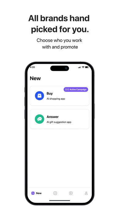 Influencer Screenshot