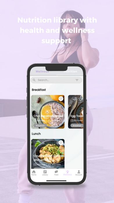 LH Fitness Screenshot